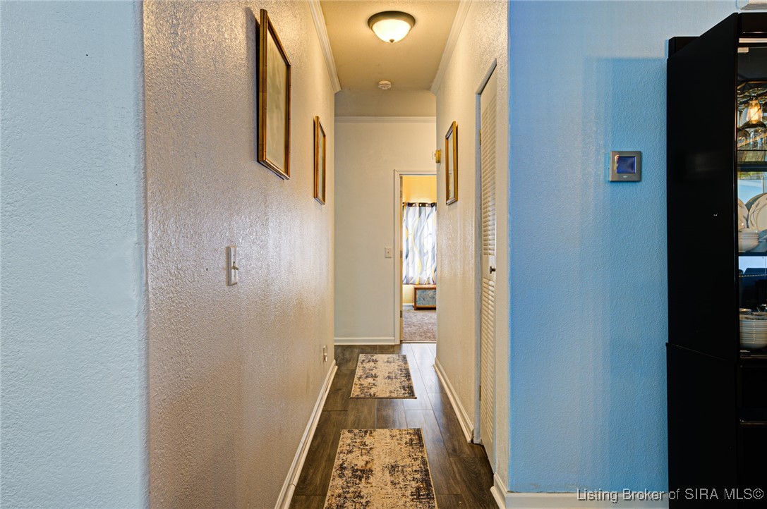 7227 Tunnel Mill Road Marysville, IN 47141 - Photo 20 of 43 Hallway to bedrooms