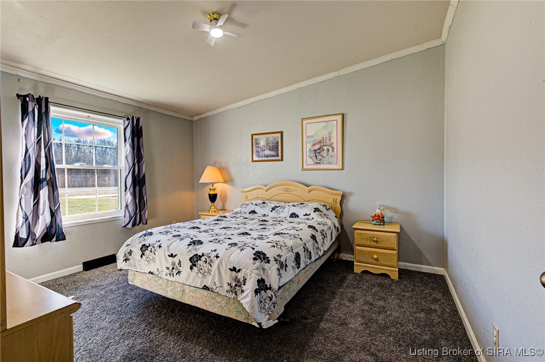 7227 Tunnel Mill Road Marysville, IN 47141 - Photo 29 of 43 Bedroom 3 w/ walk-in closet