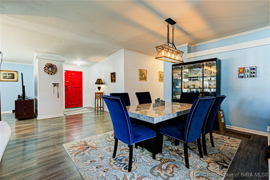 7227 Tunnel Mill Road Marysville, IN 47141 - Photo 10 of 43 View from family room looking toward front door