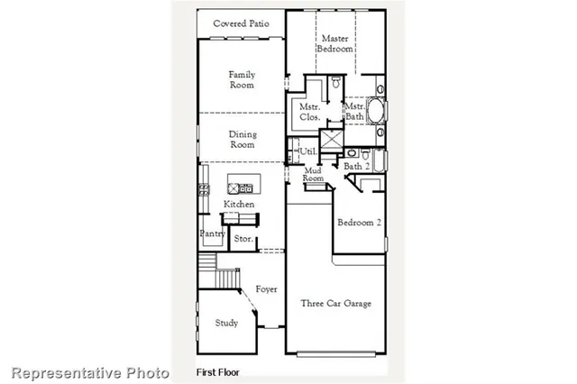 a picture of a floor plan