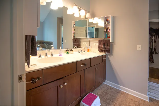 a view of car garage