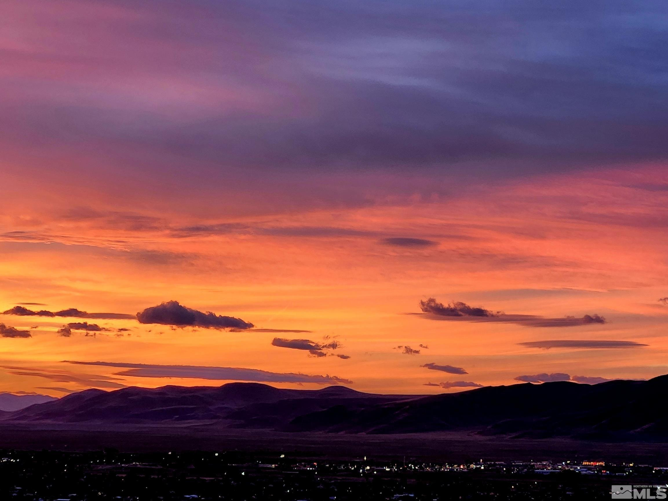 2330 Hillcrest Road Fernley, NV 89408 - Photo 40 of 47 sunset