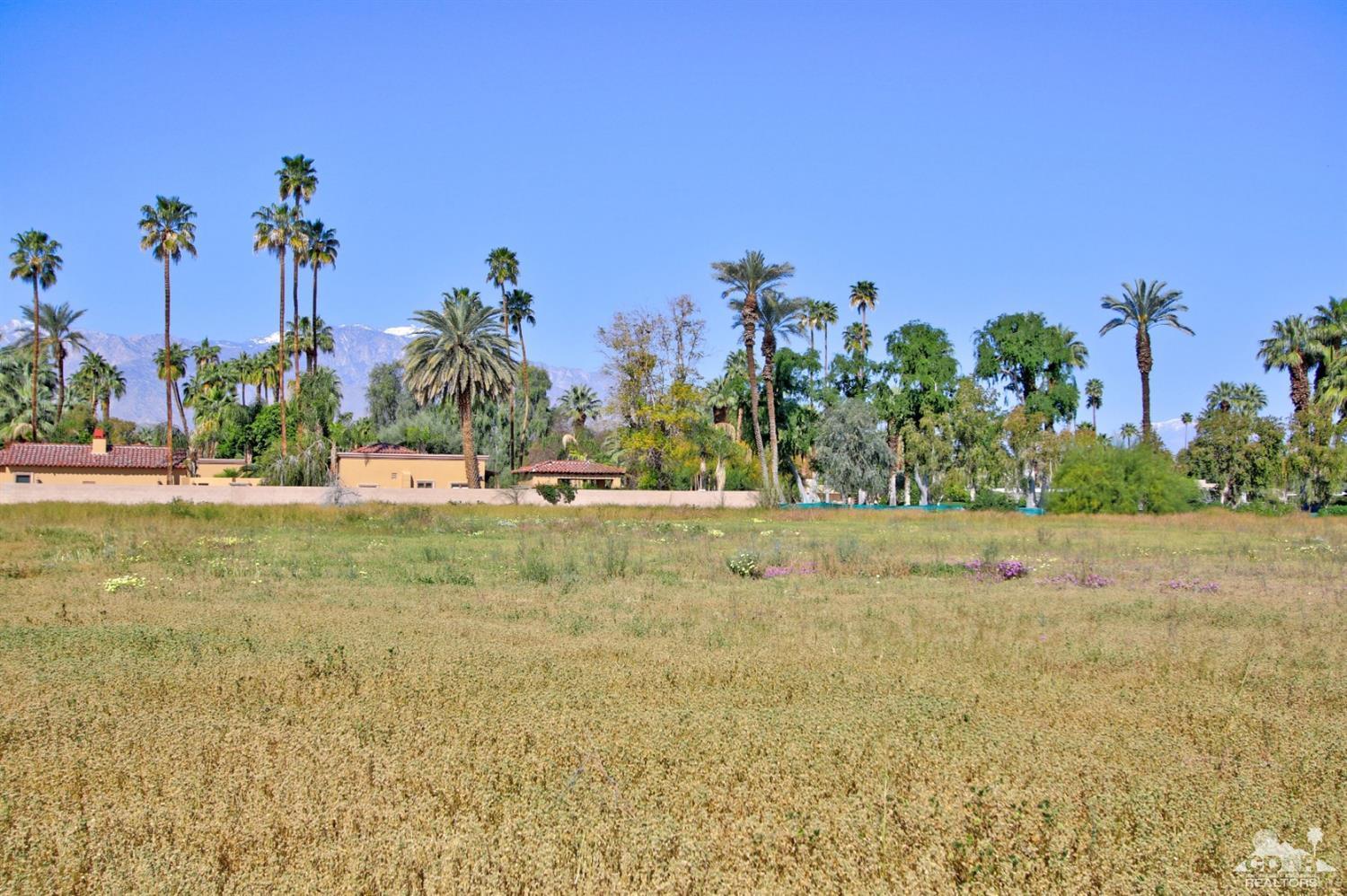0 Thompson Road Rancho Mirage, CA 92270 - Photo 8 of 18 a view of outdoor space with garden