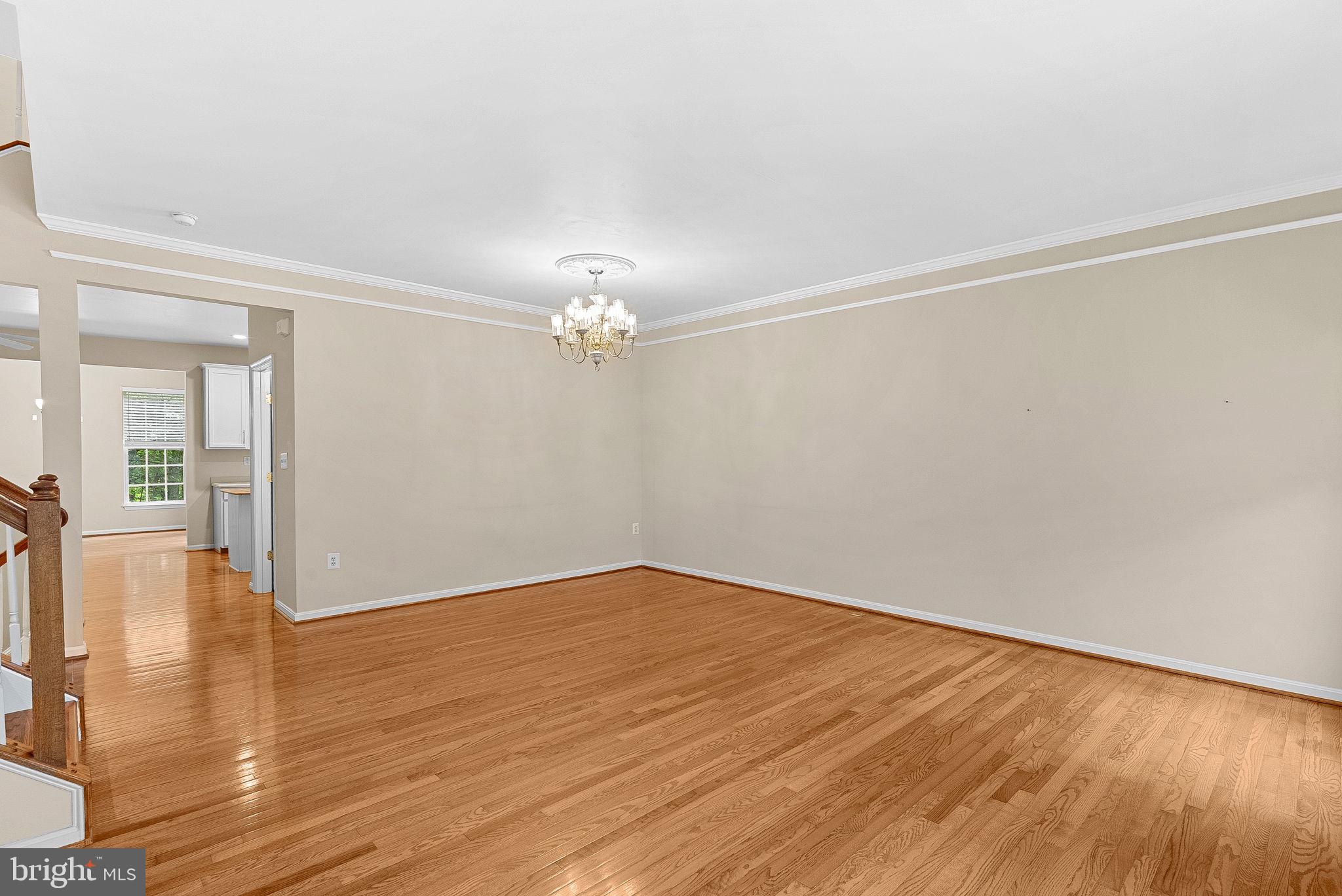 13574 Big Boulder Road Herndon, VA 20171 - Photo 22 of 45 wooden floor in an empty room with a window