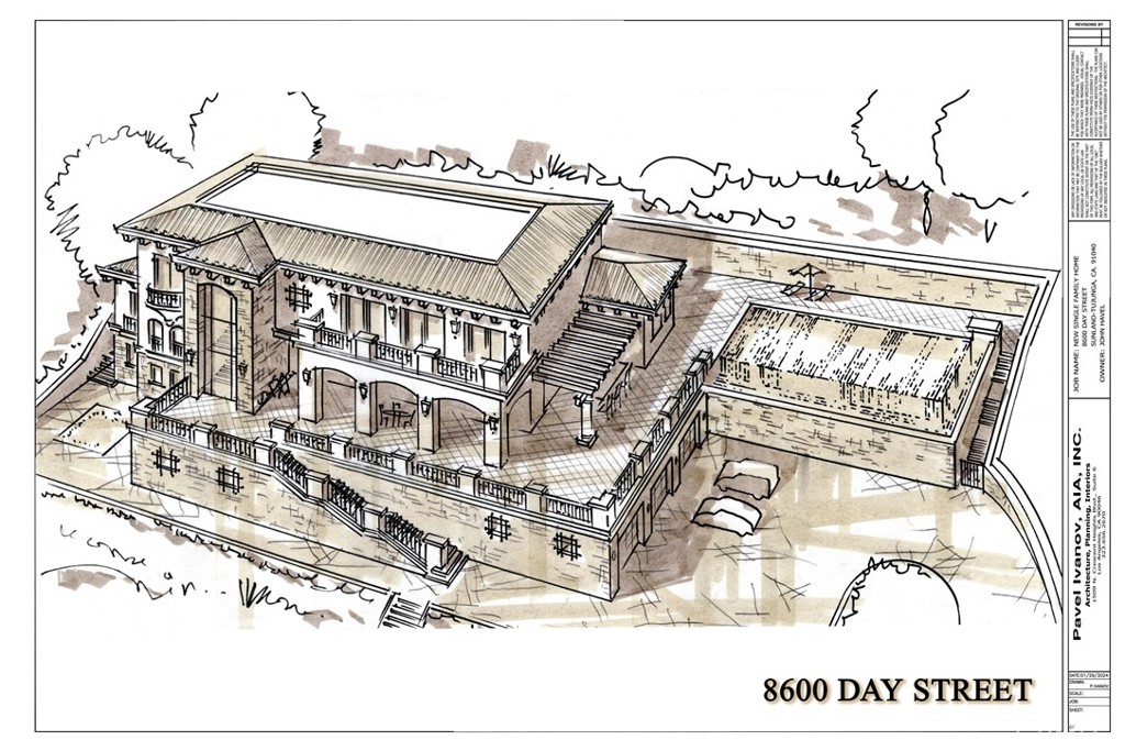 8600 Day Sunland, CA 91040 - Photo 2 of 14 a black and white photo of a