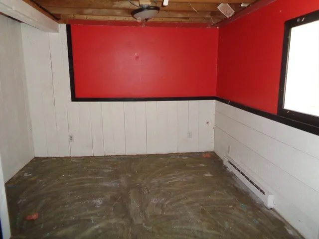 a view of a room with window