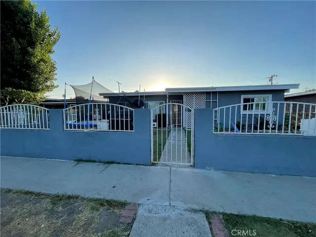 a view of a house with a deck