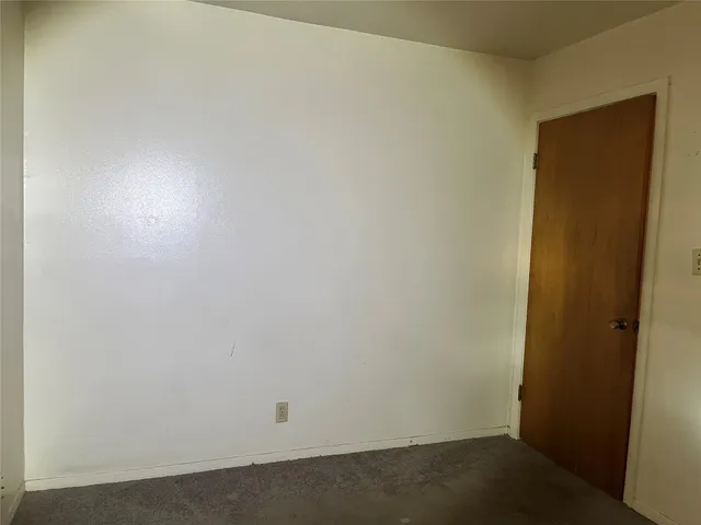 a backyard of a house