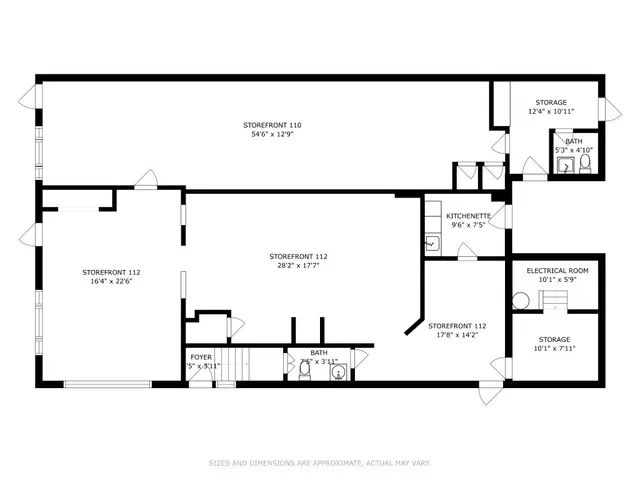 a picture of a floor plan