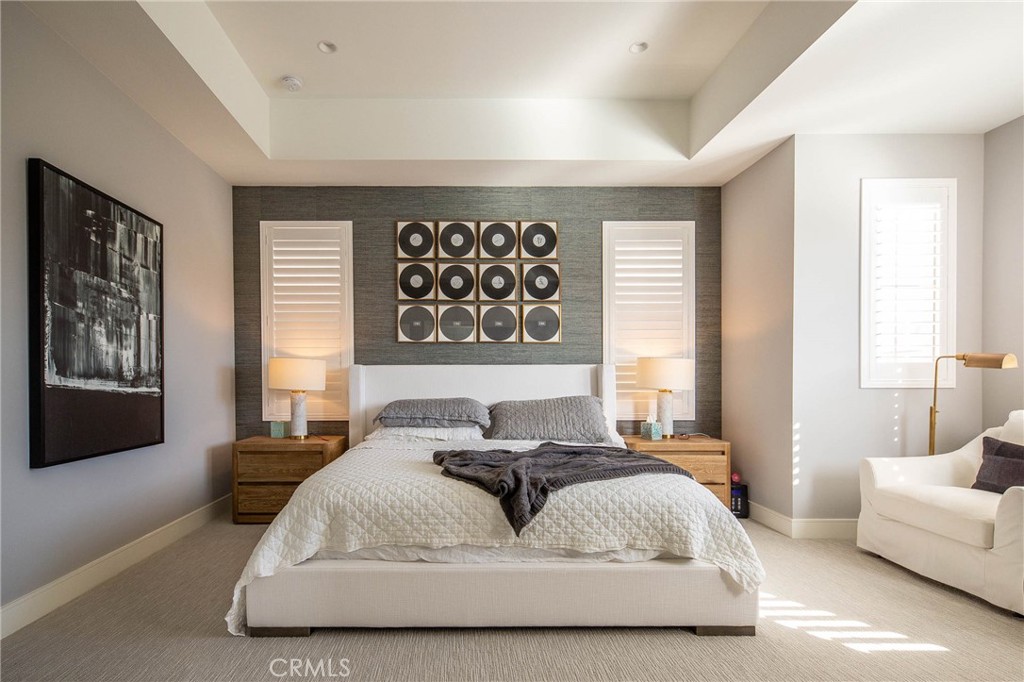 119 Wheatgrass Irvine, CA 92618 - Photo 11 of 32 a bedroom with a bed and glass window