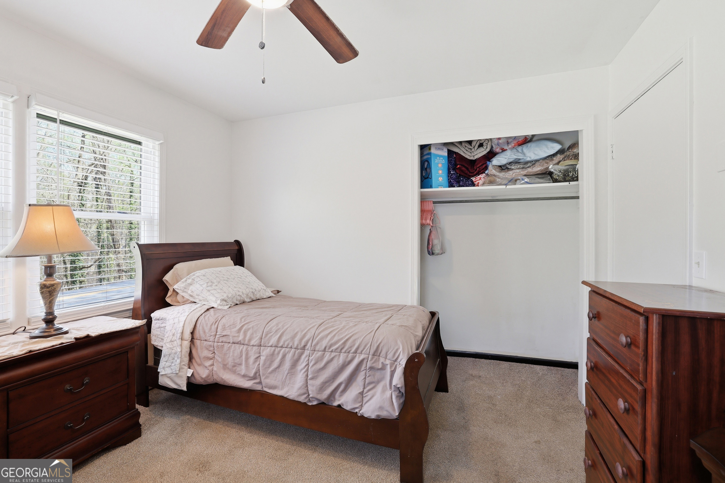 326 Remsdale Road Toccoa, GA 30577 - Photo 19 of 37 a bedroom with a bed and window