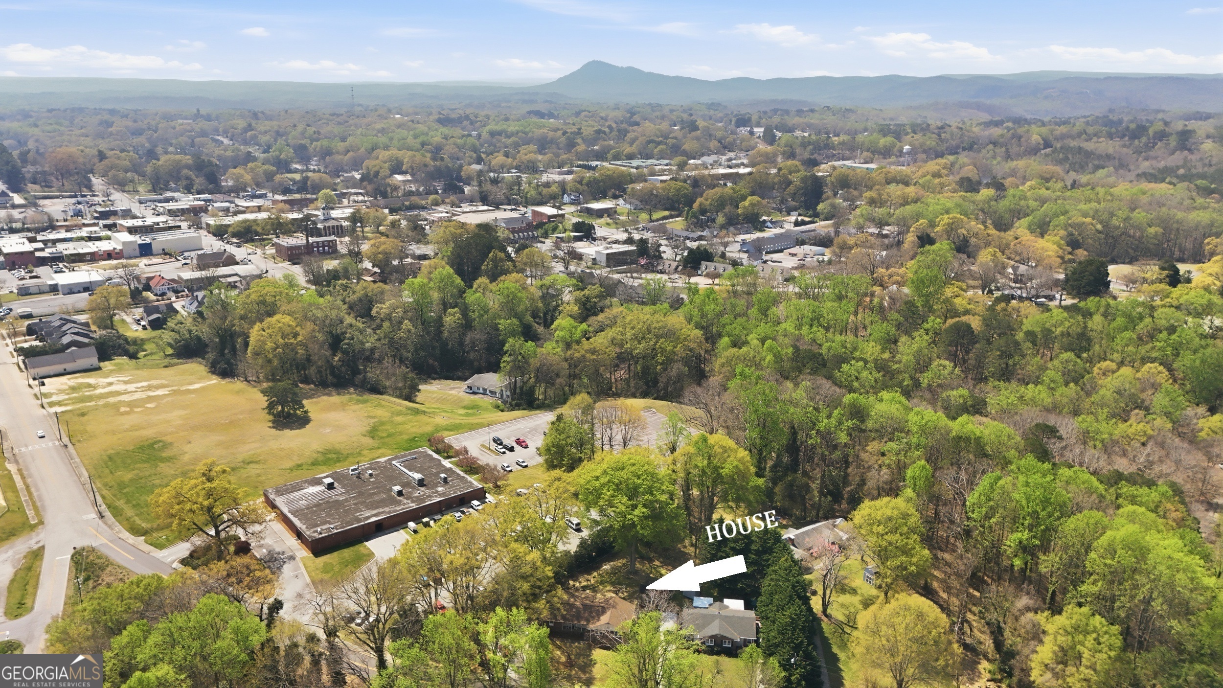326 Remsdale Road Toccoa, GA 30577 - Photo 33 of 37 an aerial view of residential houses with outdoor space