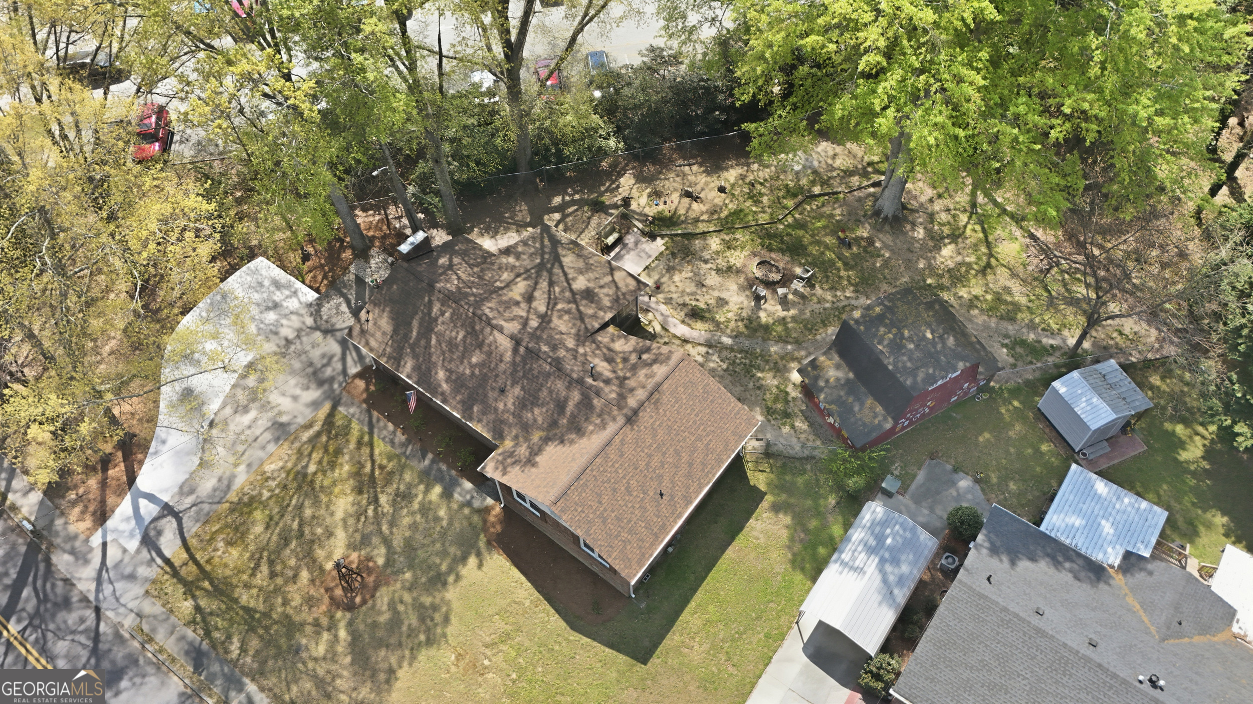 326 Remsdale Road Toccoa, GA 30577 - Photo 35 of 37 a view of a tree in a backyard