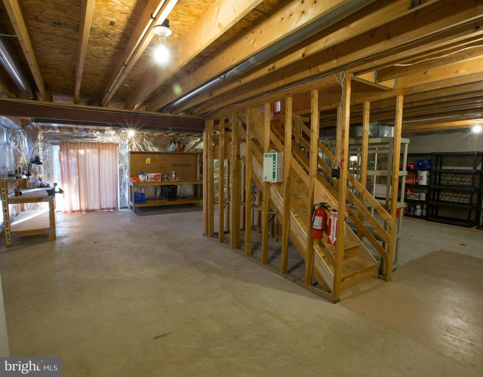 3913 Schroeder Avenue Perry Hall, MD 21128 - Photo 23 of 29 Large Unfinished Basement