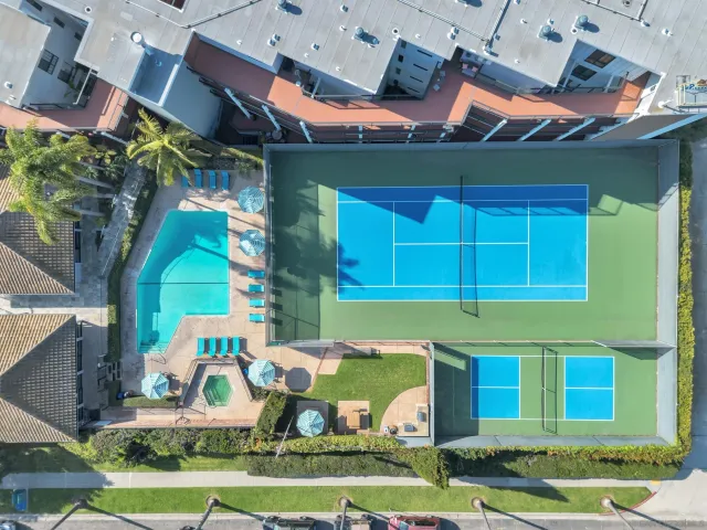 a view of a big building