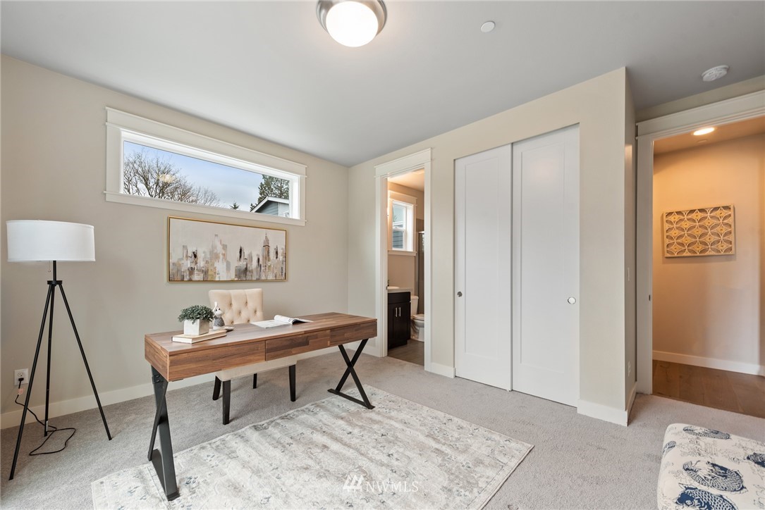23417 26th Avenue Southeast Bothell, WA 98021 - Photo 19 of 40 a work room with furniture and a window