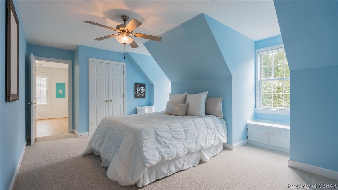 3124 Ridge Drive Toano, VA 23168 - Photo 12 of 50 Another lovely bedroom with plenty of space, new carpet and such great storage.