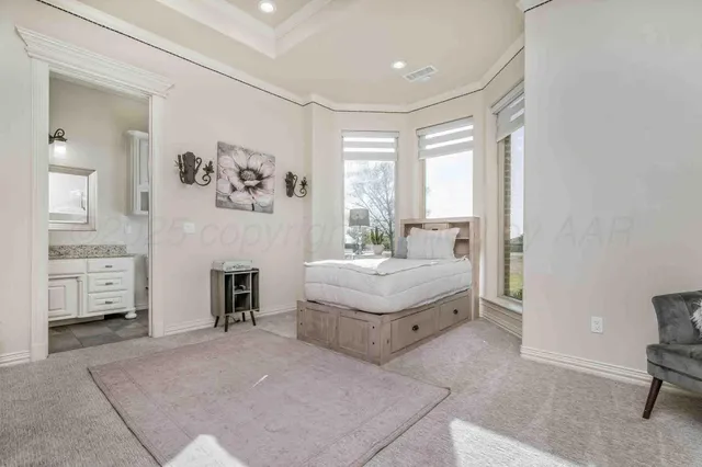 a view of outdoor space with seating