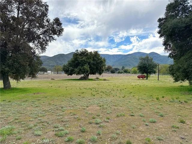 a view of a lake with a mountain