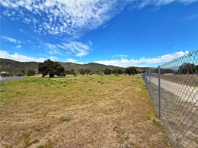 a view of an ocean from a yard