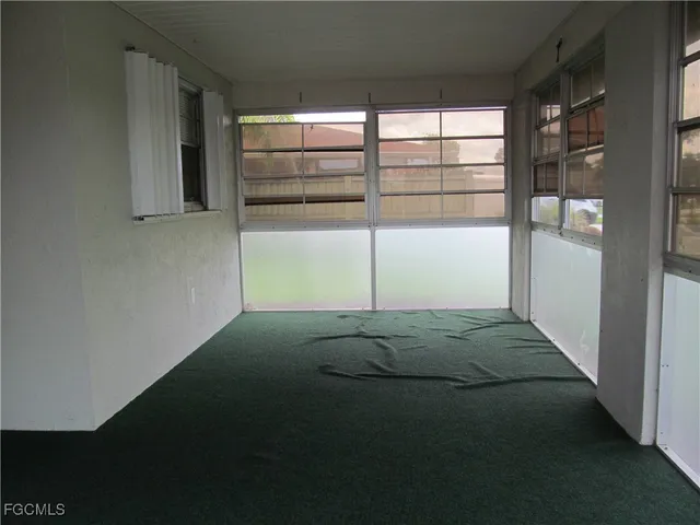 a view of empty room