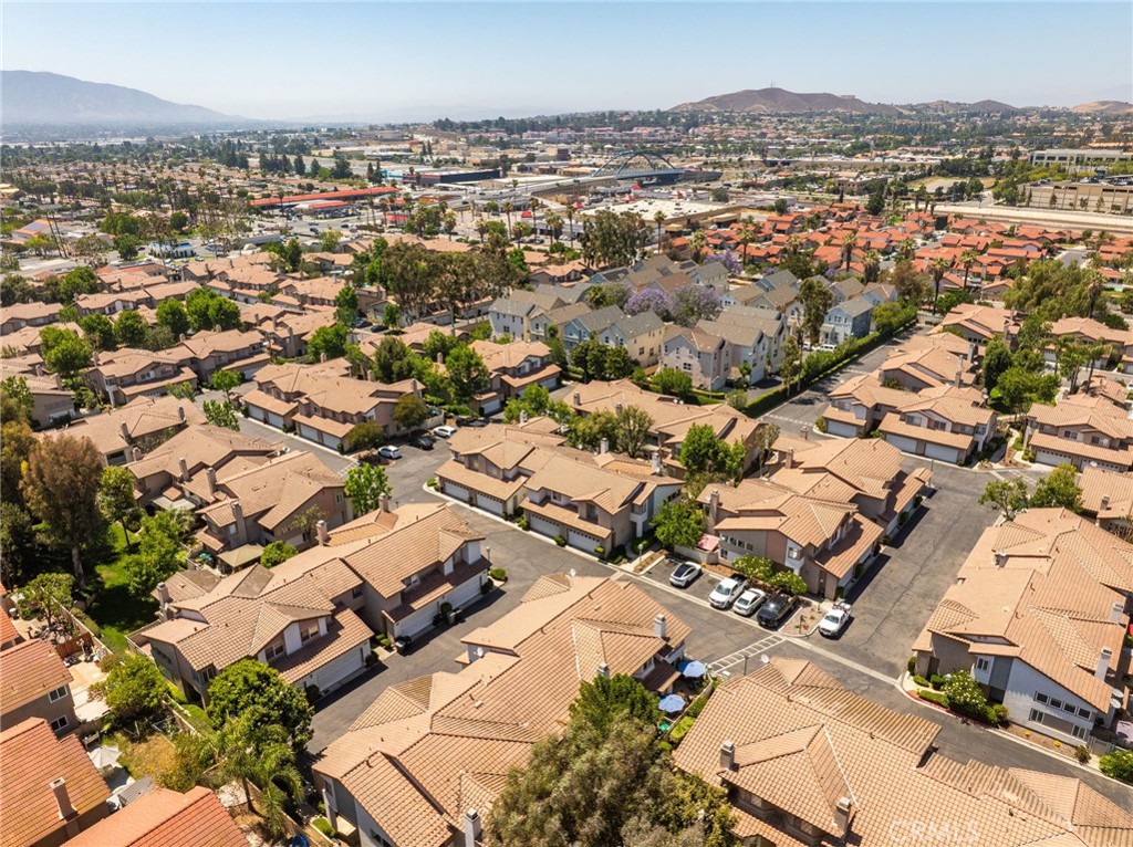 3707 Calle Curacso Riverside, CA 92503 - Photo 40 of 43 an aerial view of residential houses with outdoor space