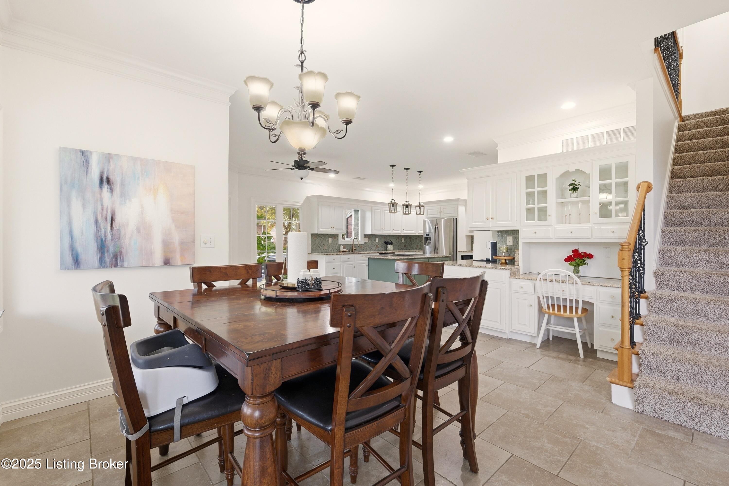 12623 Ridgemoor Drive Prospect, KY 40059 - Photo 13 of 50 Breakfast room & back staircase
