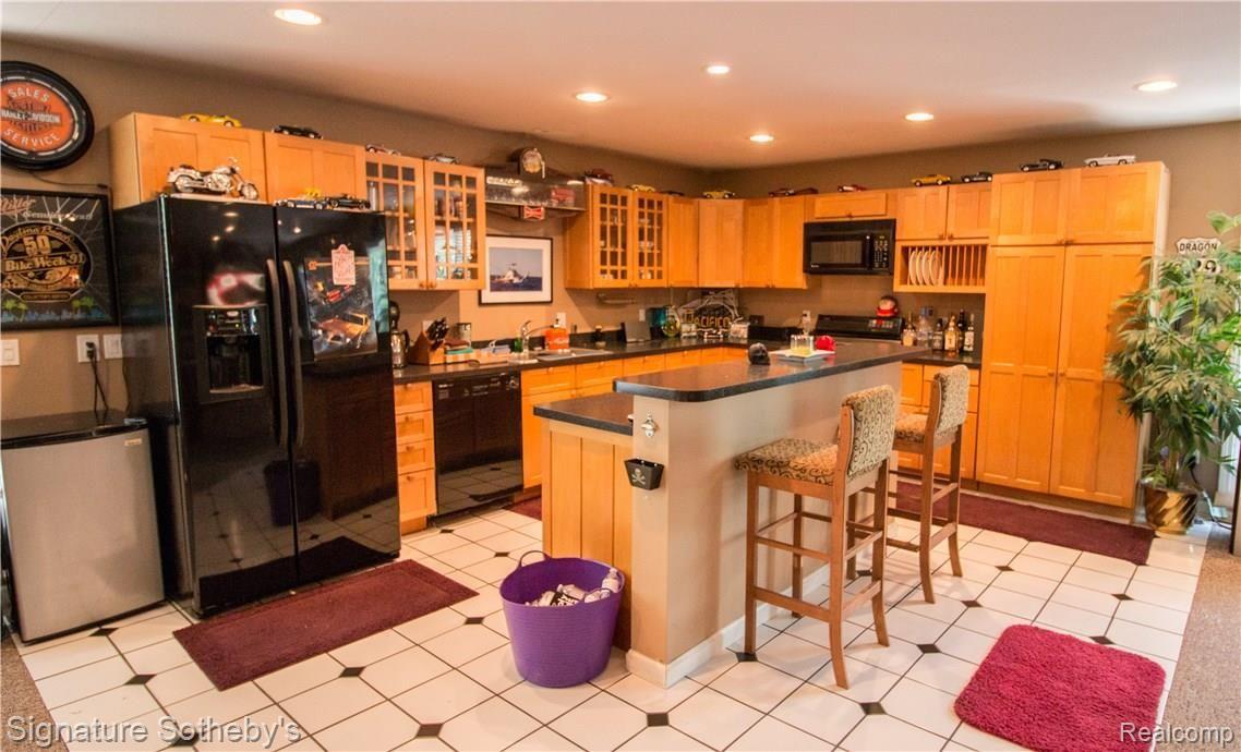 1400 Dockham Road Columbiaville, MI 48421 - Photo 67 of 73 Upstairs "Man Cave" with Full Kitchen