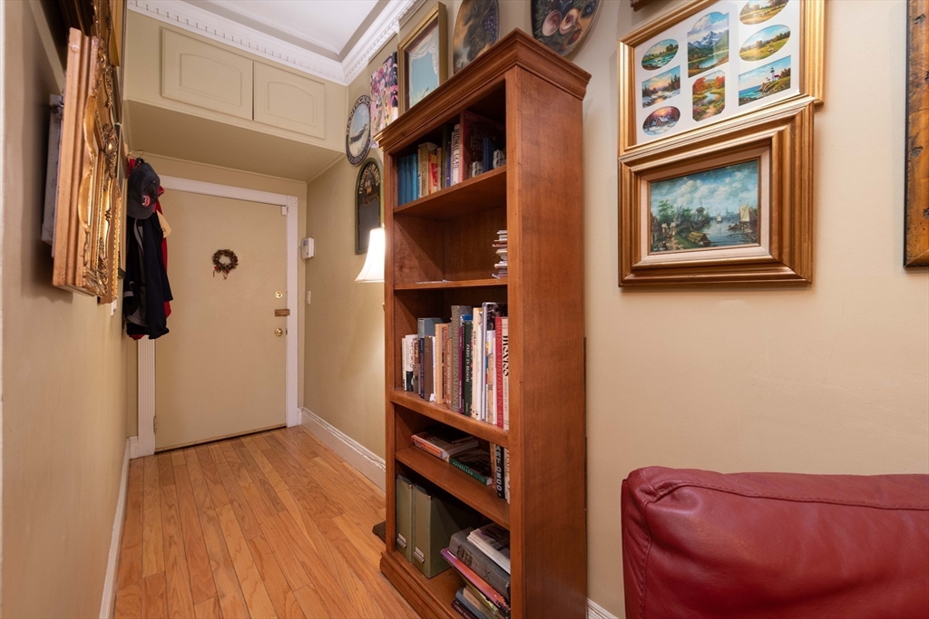 362 Commonwealth Avenue, Unit 2E 2F Boston, MA 02115 - Photo 13 of 17 a view of an entryway with wooden floor