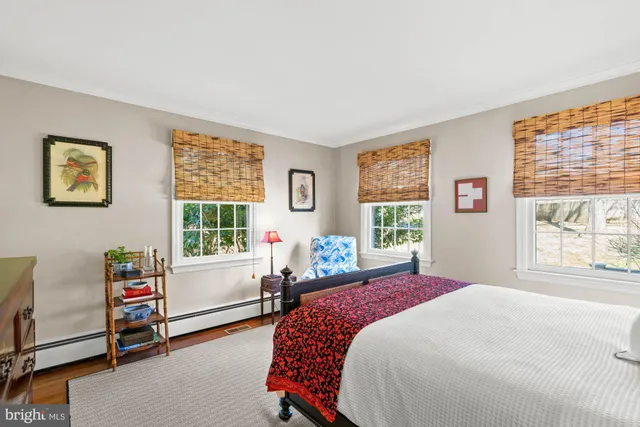 a view of a backyard with a garden