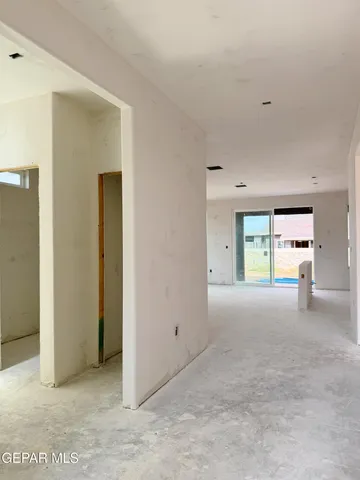 a view of empty room