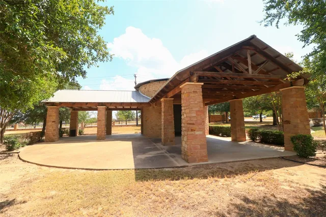 a view of a volley ball court