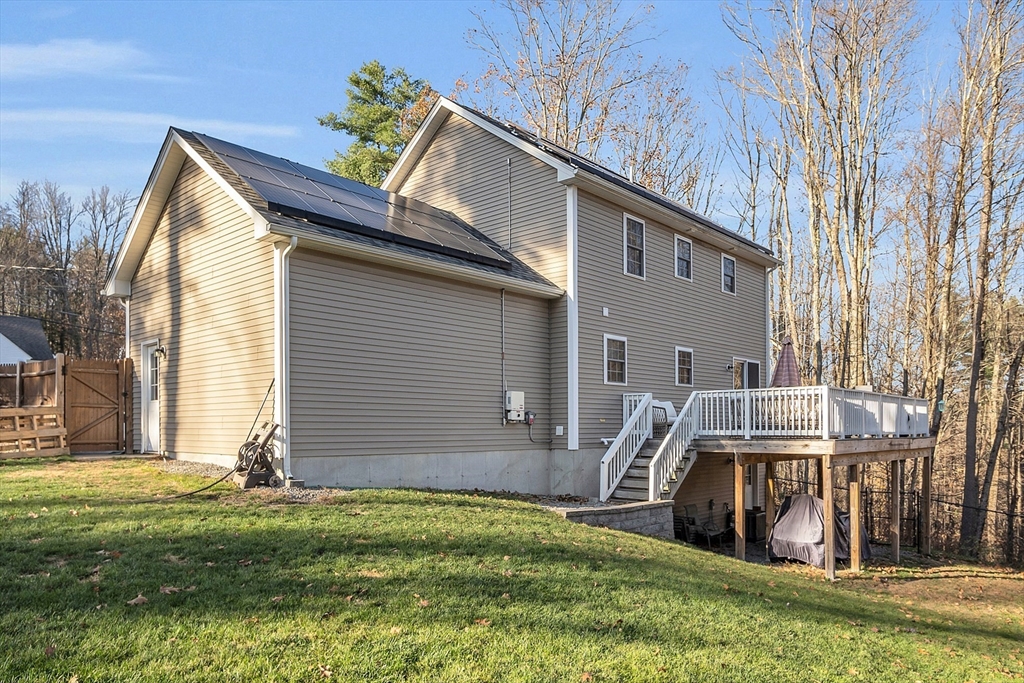 261 Bean Porridge Hill Road Westminster, MA 01473 - Photo 15 of 33 a front view of house with yard