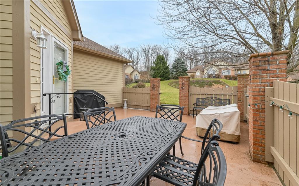 216 Sycamore Drive Seven Fields, PA 16046 - Photo 22 of 25 a view of balcony with wooden floor and outdoor seating