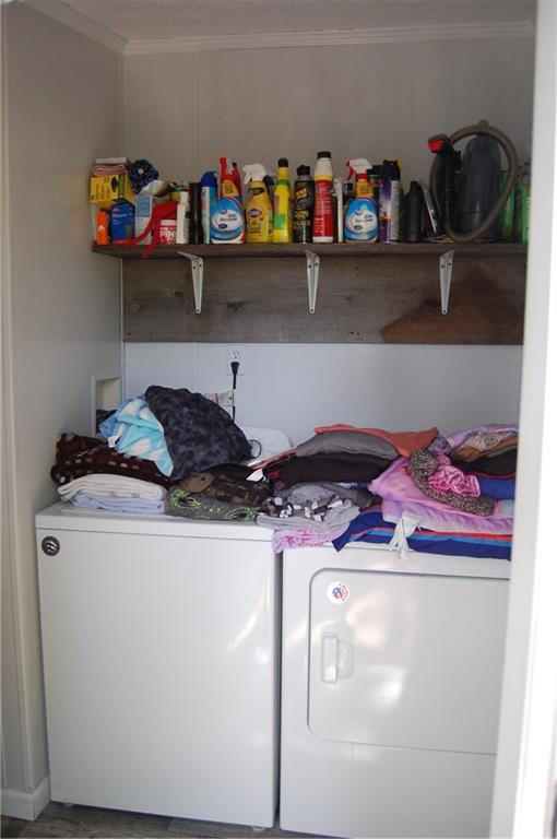 4053 Pioneer Lake Road Cherry Tree, PA 15724 - Photo 7 of 20 a utility room with dryer and washer