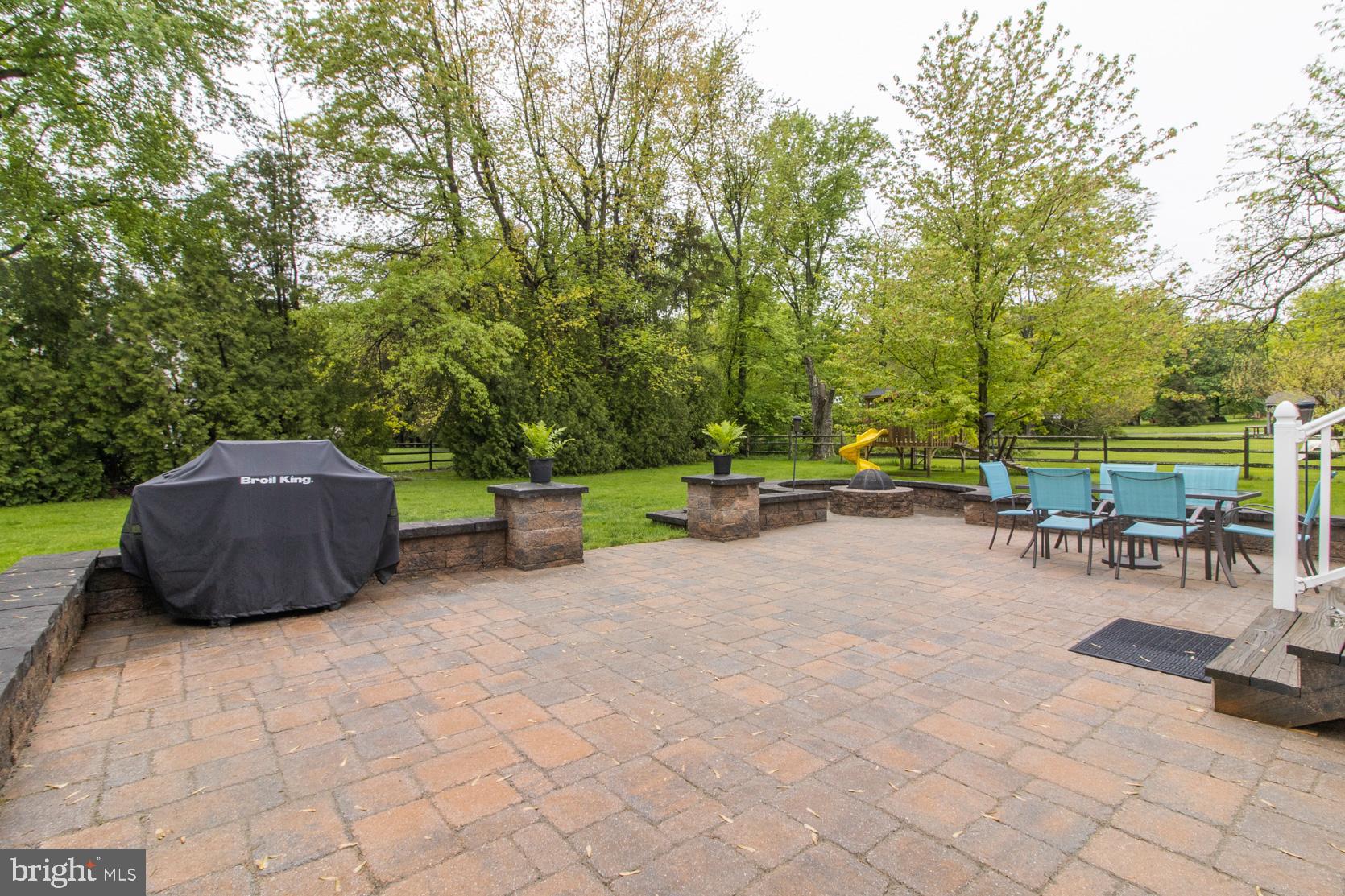 2112 Longview Road Warrington, PA 18976 - Photo 66 of 79 Enormous paved patio with firepit.
