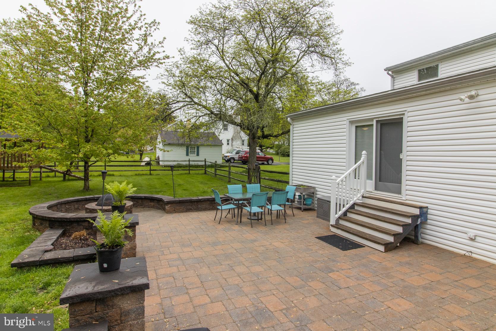 2112 Longview Road Warrington, PA 18976 - Photo 67 of 79 Enormous paved patio with firepit.
