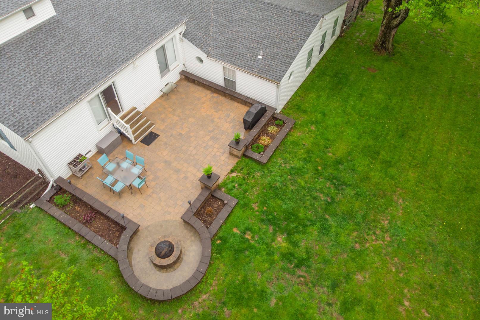 2112 Longview Road Warrington, PA 18976 - Photo 78 of 79 Drone photo of property showing rear paved patio.