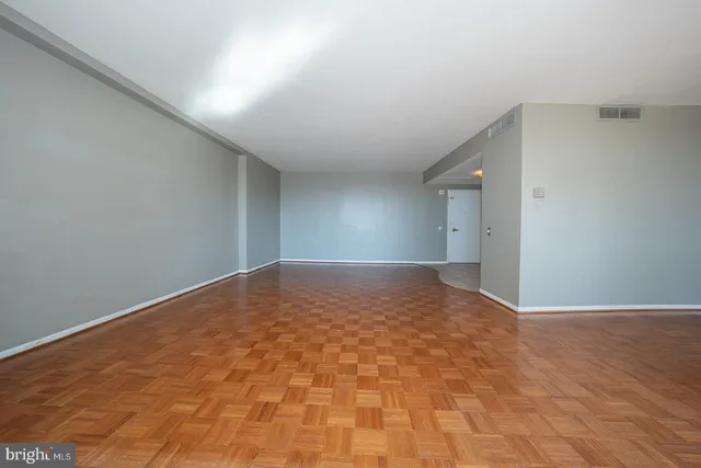 a view of empty room