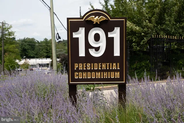 a front view of a multi story building