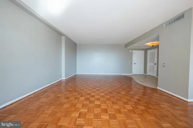 a view of empty room