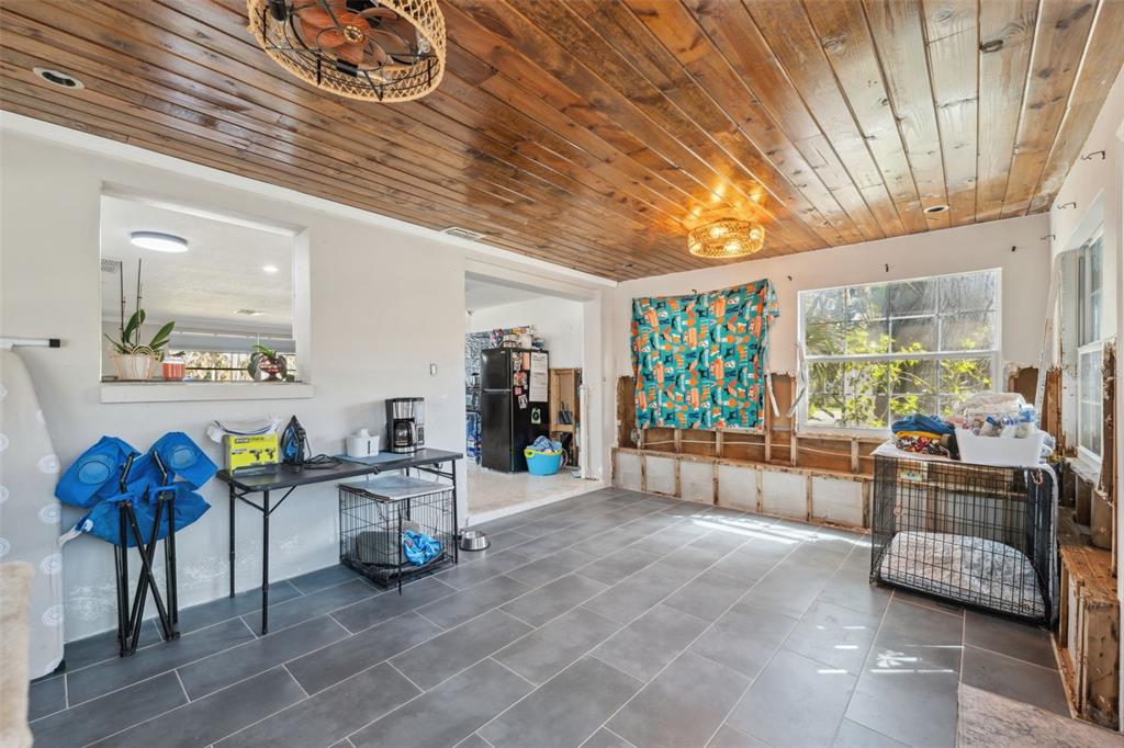 5442 Miles Boulevard Port Richey, FL 34668 - Photo 14 of 45 Rustic ceiling
