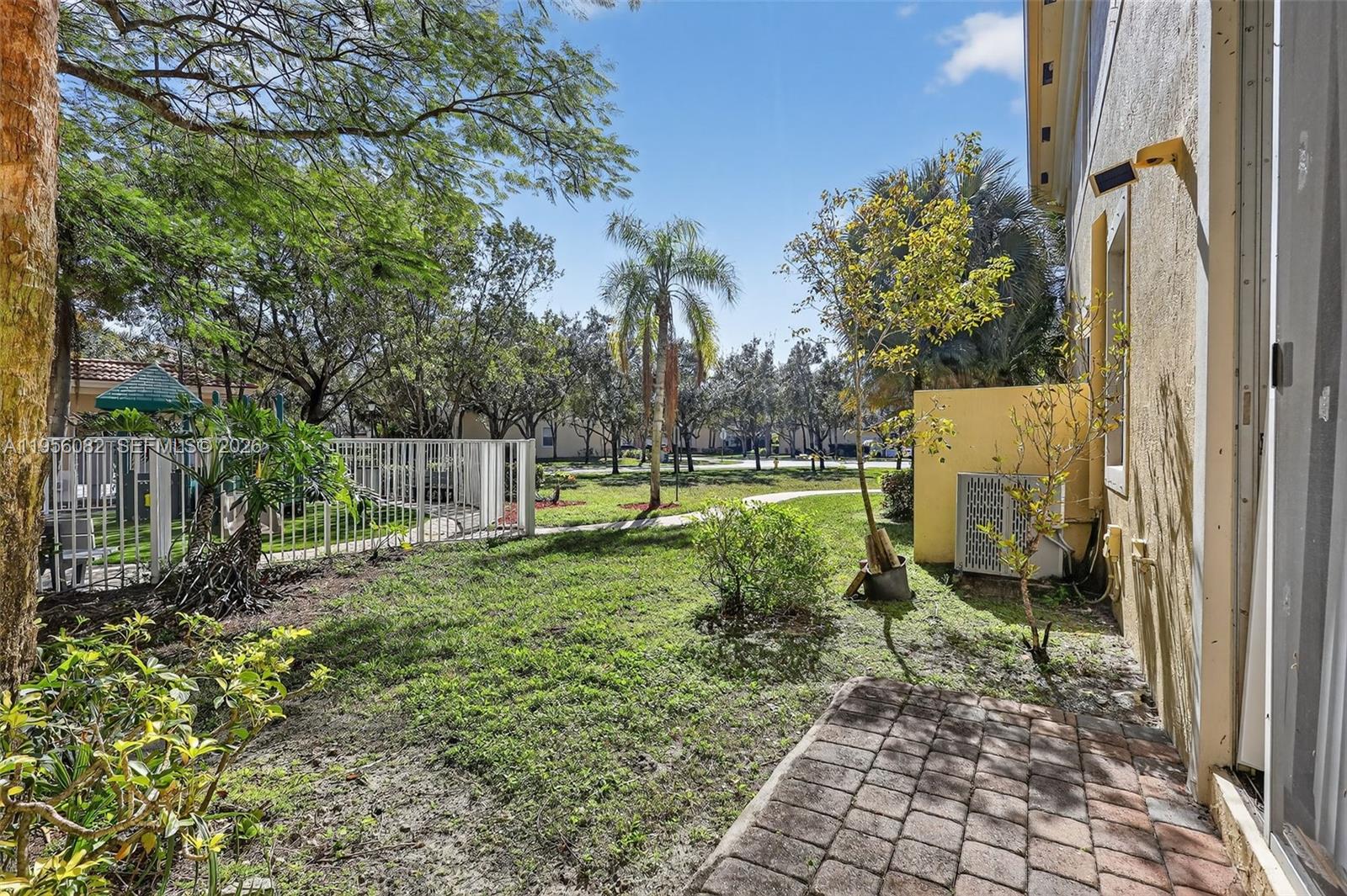 2671 Southwest 85th Terrace, Unit 103 Miramar, FL 33025 - Photo 41 of 49 a view of a backyard