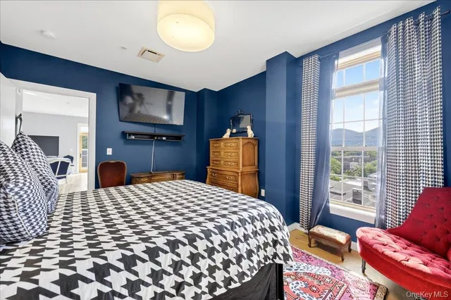 a patio with table and chairs