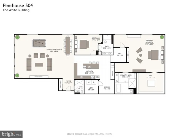 a picture of a bench in front of gate