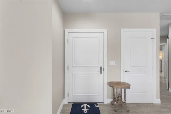 wooden floor in an empty room