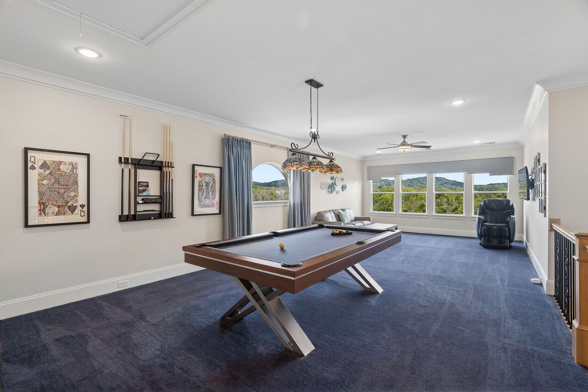 6004 Lookaway Circle Franklin, TN 37067 - Photo 45 of 71 a living room with furniture a table and pool table
