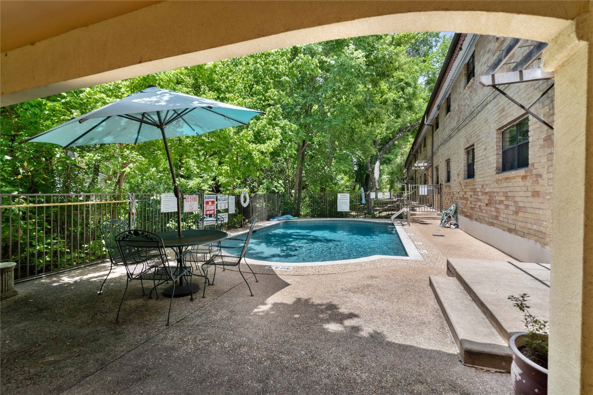 407 East 45th Street, Unit 211 Austin, TX 78751 - Photo 2 of 18 Private gated community pool