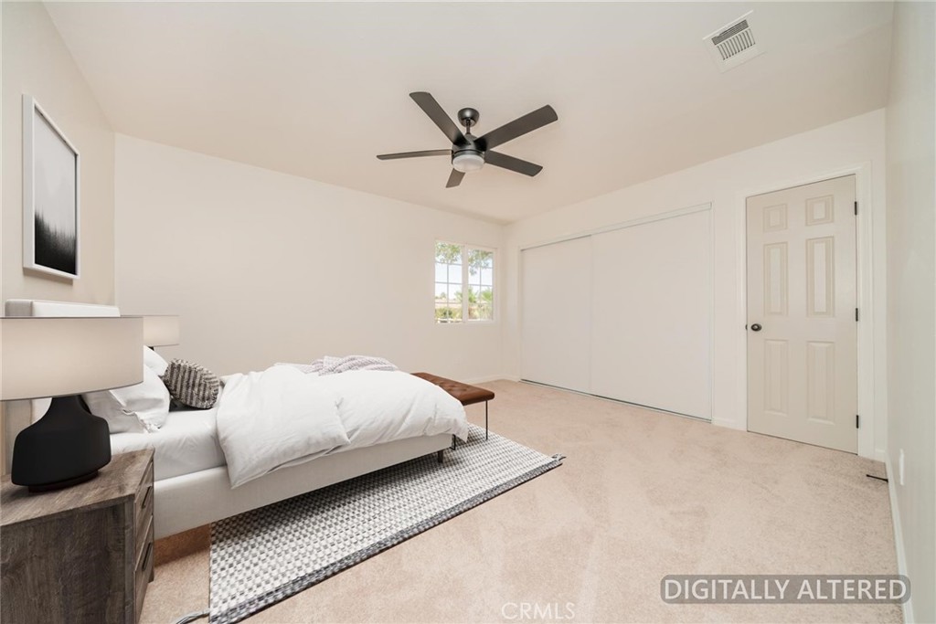 13913 Cronese Road Apple Valley, CA 92307 - Photo 13 of 29 Bedroom 2 (Disclaimer: Some images have been digitally enhanced with virtual staging to illustrate potential room layouts and furnishings. Actual property condition and features may vary. Buyer to verify all information independently).