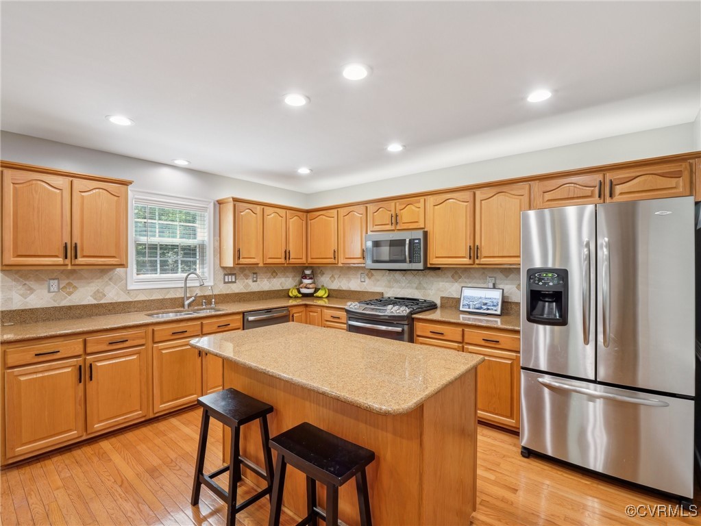 13625 Brandy Oaks Road Chesterfield, VA 23832 - Photo 9 of 42 KITCHEN WITH ISLAND & ALL APPLIANCES